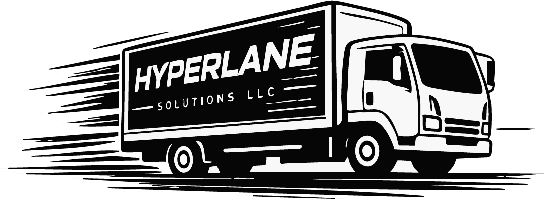 Hyperlane Solutions LLC freight truck logo